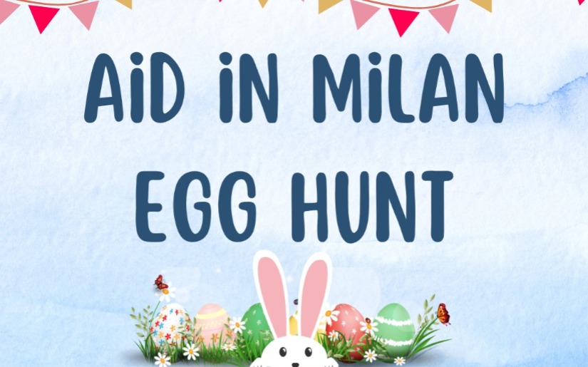 Aid in Milan Egg Hunt