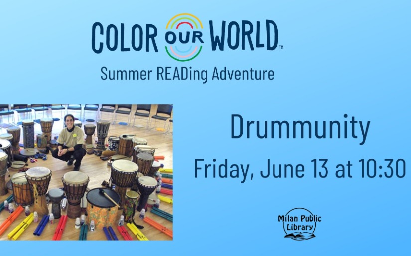 Drummunity (Milan Public Library)