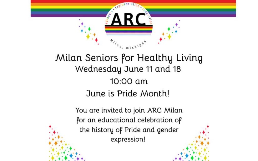 ARC Milan at Milan Seniors for Healthy Living Pride Event!