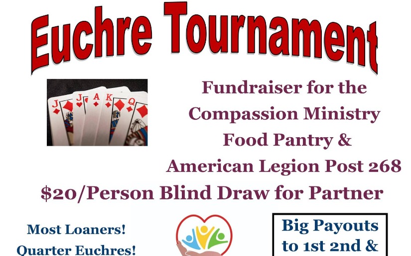 Euchre Tournament for Compassion Ministries