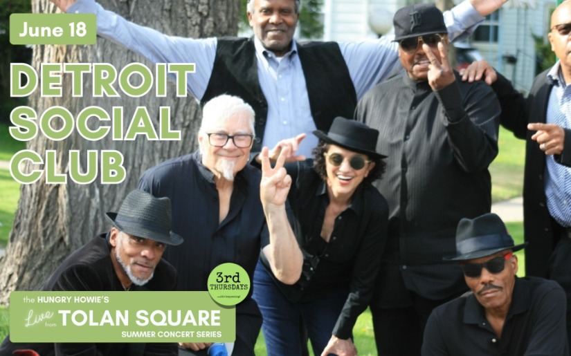 Live from Tolan Square - Detroit Social Club at 3rd Thursdays