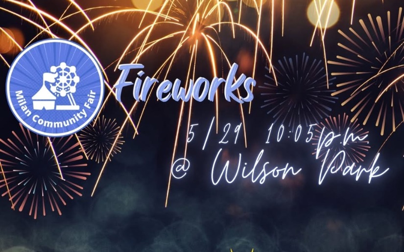 Milan Community Fair Firework Show