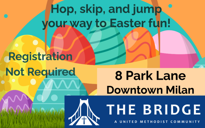 Easter Egg Hunt in Milan, Michigan