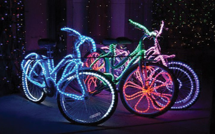 Milan Moonlight Merry Makers Glow Ride - Inaugural Ride!